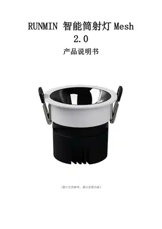 RUNMIN 智能筒射灯Mesh 2.0